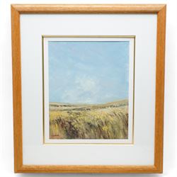 Fenwick (British Contemporary): Breeze on the Moors, oil on board signed 35cm x 28cm