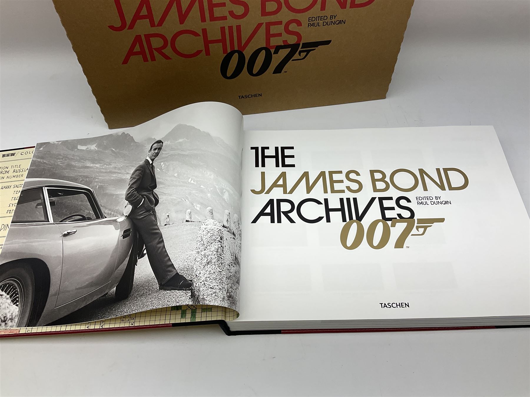 The James Bond Archives 007 edited by Paul Duncan, pub. Taschen 2012, in original box