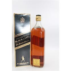 The Famous Grouse, Islay cask finished blended Scotch whisky 70cl 40%, Johnnie Walker, Black Label extra special blended Scotch whisky, 1L 43% and Johnnie Walker Red Label 75cl 40% (3) 