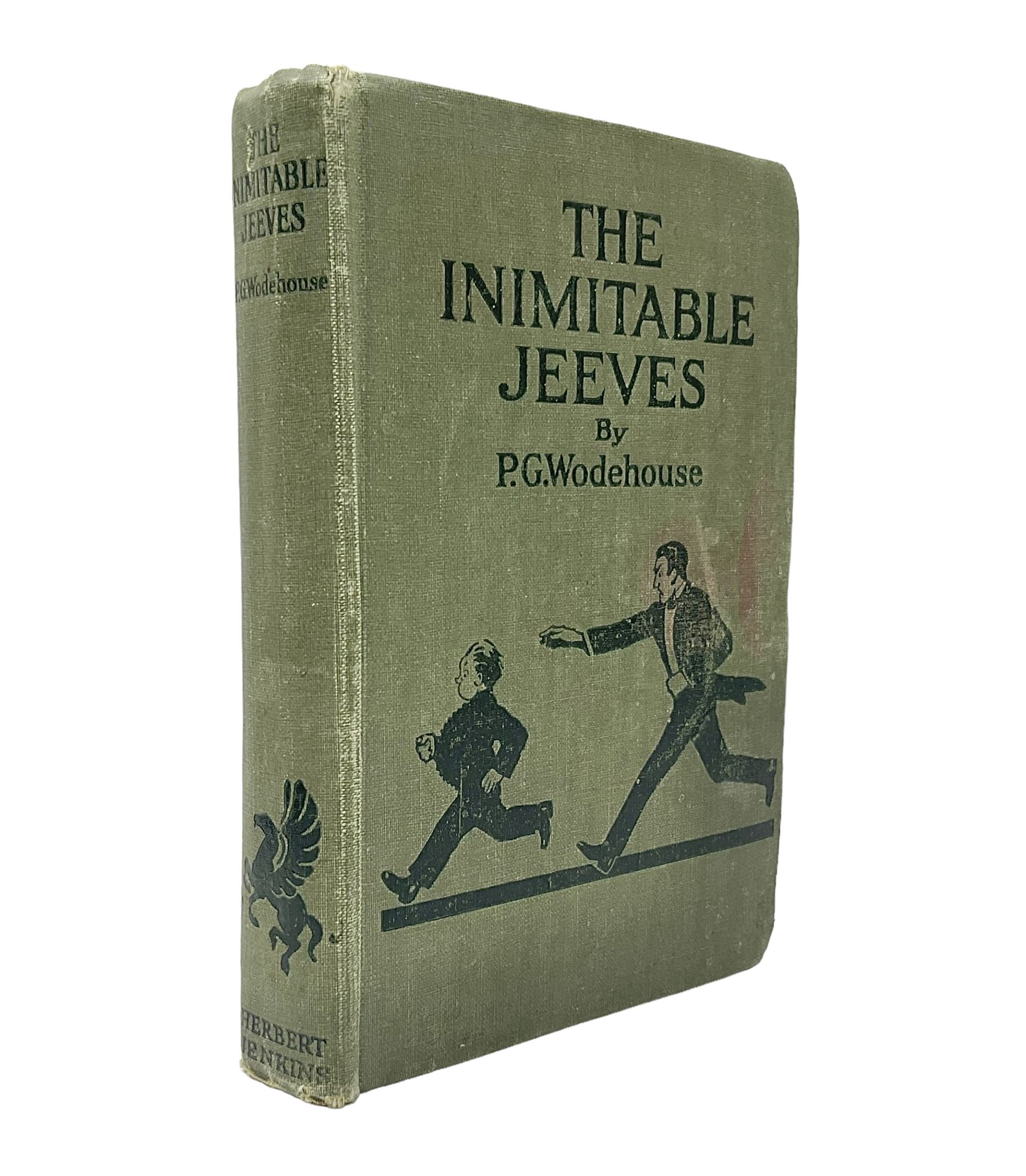 P.G. Wodehouse; The Inimitable Jeeves, Herbert Jenkins, 1923