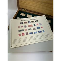 The Stamps of Royalty, Hallmark Replicas Limited, collection of twenty-five silver stamp ingots, set no. 4270, in presentation case with certificates