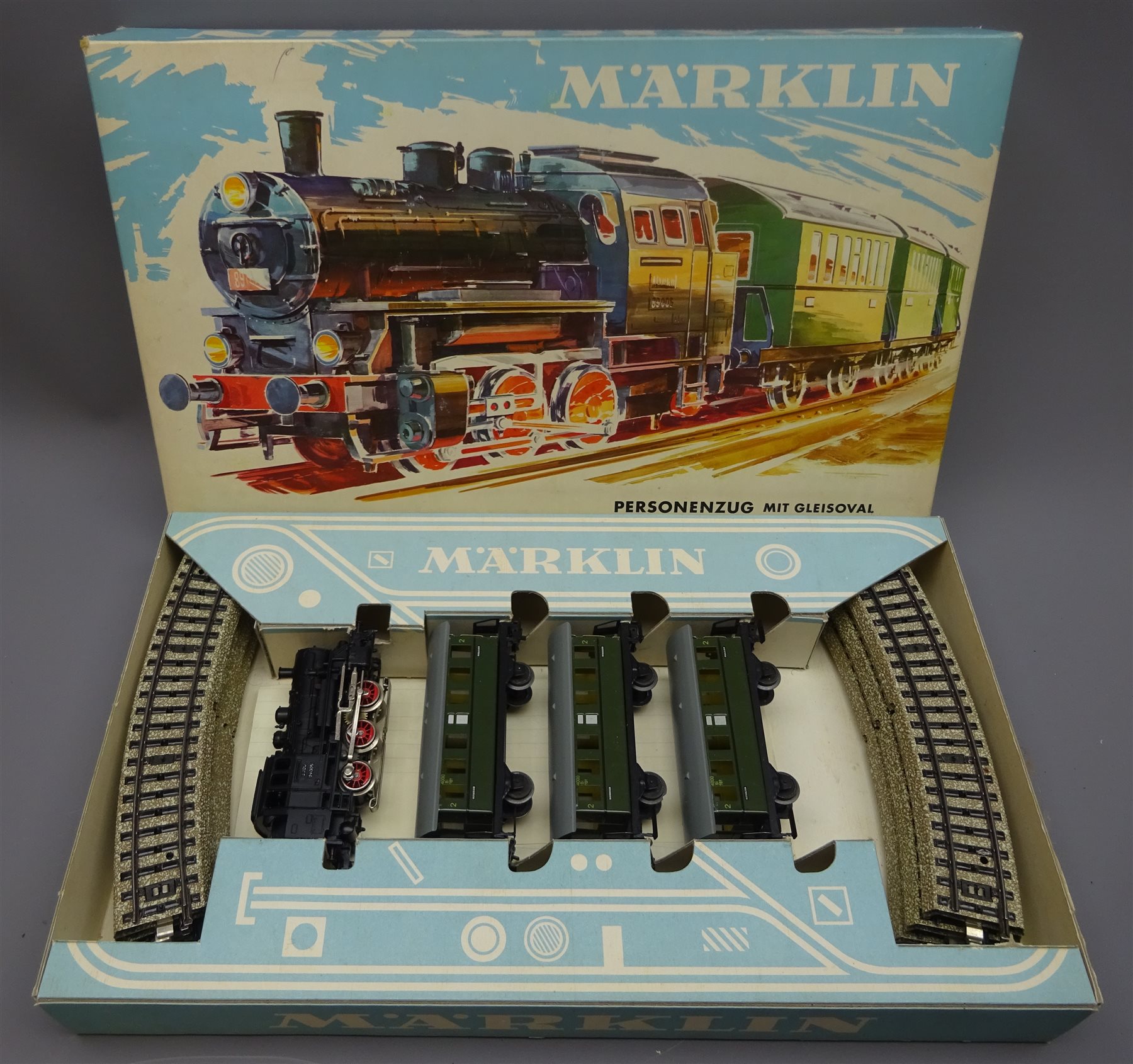 Marklin 'H0' Gauge - Electric Passenger Train Set No.3100 With 0-6-0 ...