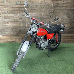 Honda XL125 motorcycle, 1979,  SBD 145R, 16,656 miles - THIS LOT IS TO BE COLLECTED BY APPOINTMENT FROM DUGGLEBY STORAGE, GREAT HILL, EASTFIELD, SCARBOROUGH, YO11 3TX