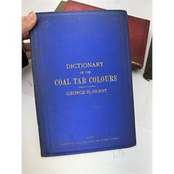 Nine books, including Dictionary of Coal Tar Colours, An Introduction to Atomic Physics, The Hydrogenation of Oils etc 