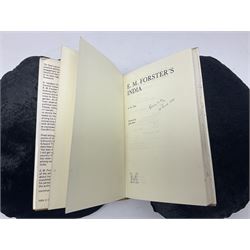 G.K. Das; E.M. Forster's India, Billing and Son's Ltd, London 1977, signed and dated by author  