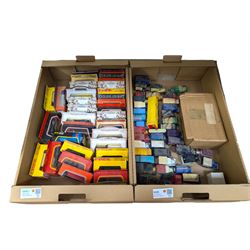 Collection of diecast vehicles, including Matchbox and Corgi examples, some boxed