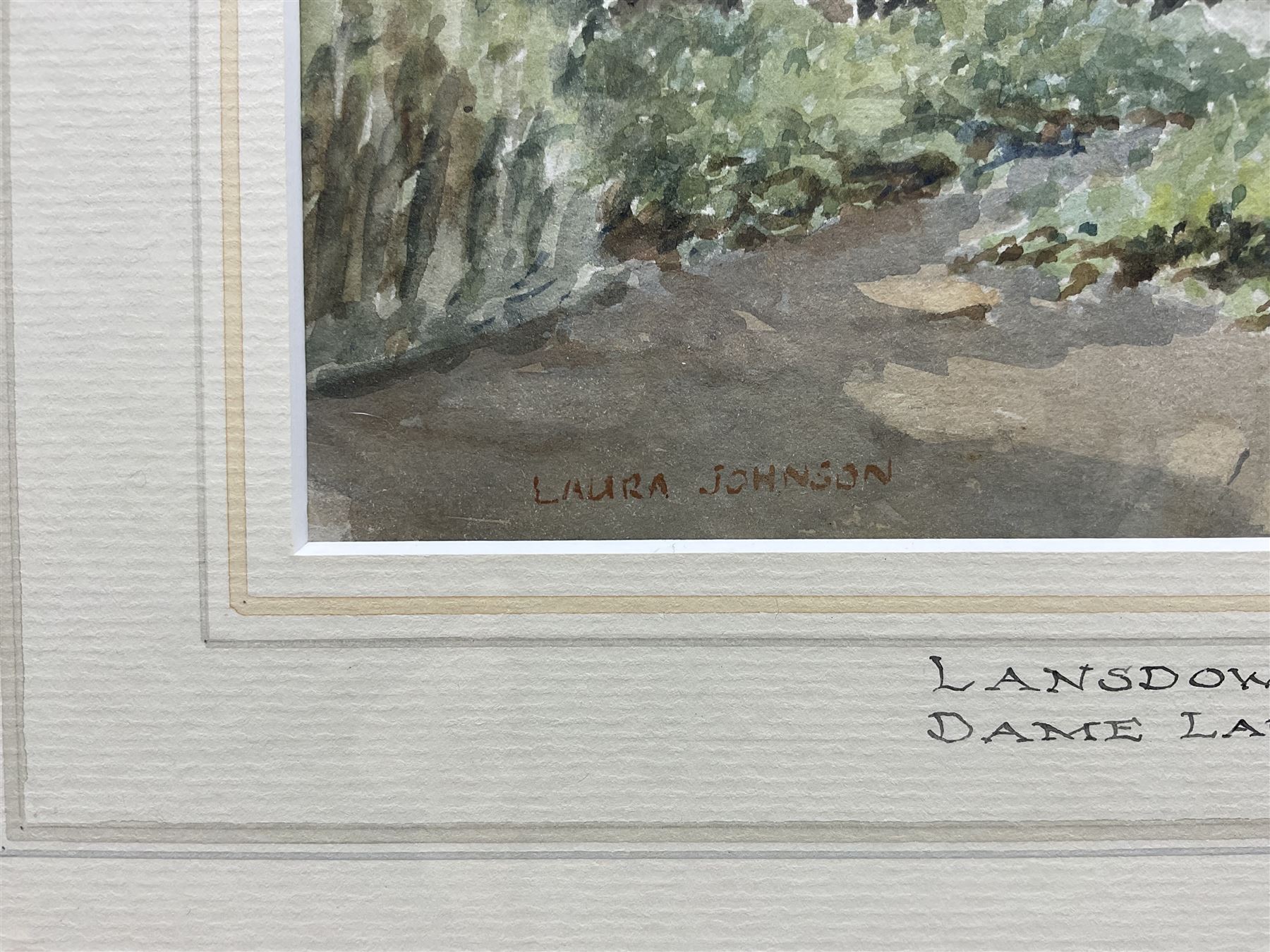 Attrib. Dame Laura Knight (neé Johnson) (Staithes Group 1877-1970): Lansdowne Cottage - Runswick Bay, watercolour signed 21cm x 28cm