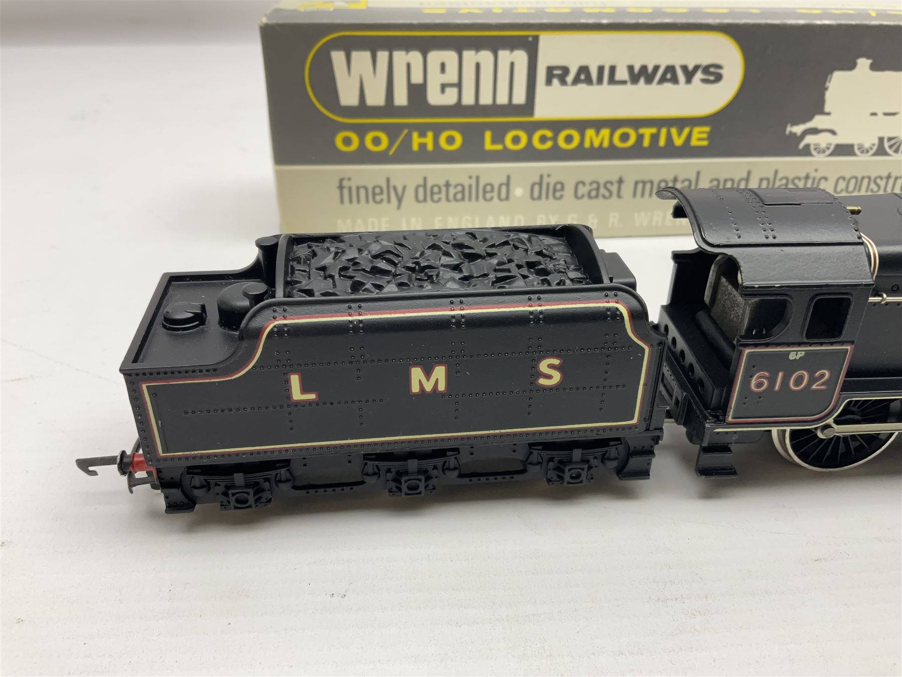 Wrenn '00' gauge - Class 6P (Royal Scot) 4-6-0 locomotive 'Black Watch' No.6102 in LMS Black; boxed with instructions.