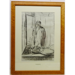  Philip Naviasky (British 1894-1983): Figure in His Studio, pencil drawing unsigned 48.5cm x 32.5cm  Provenance: From Naviasky estate portfolio  