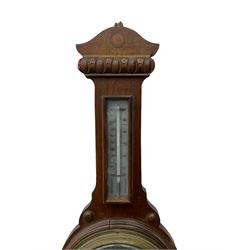 Aneroid barometer/thermometer