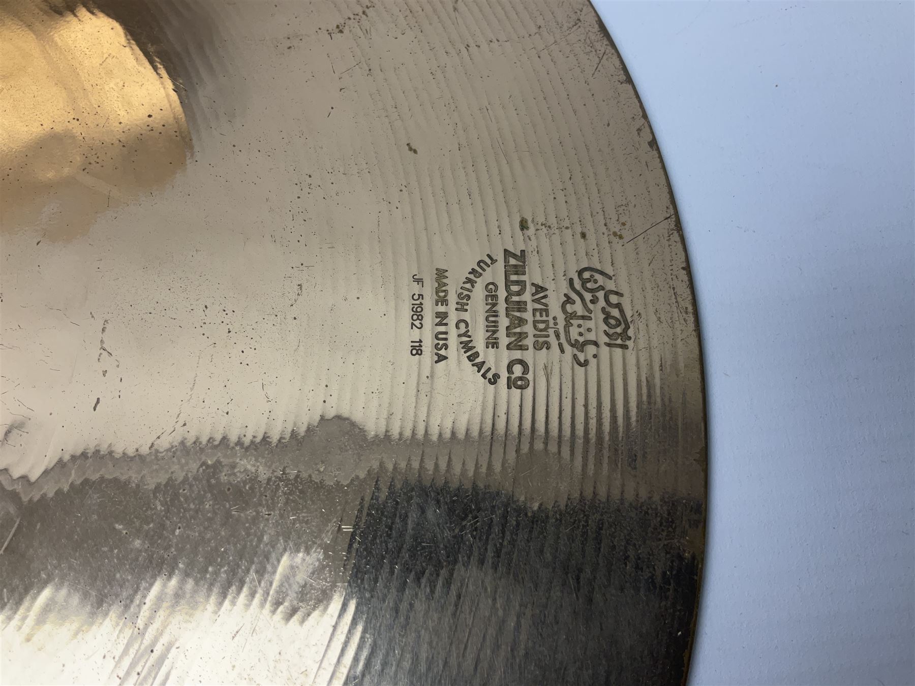 Five Zildjian cymbals - ZBT Ride D51cm (20