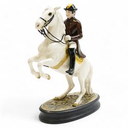 Beswick figure, Lipizzaner with Rider, model No. 2467, H26cm