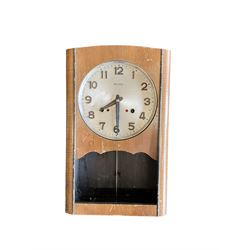 Four early 20th century wall clocks