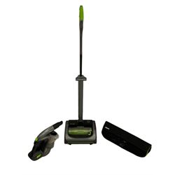 GTech AirRam 22V vacuum cleaner, and a GTech MULITi, with accessories