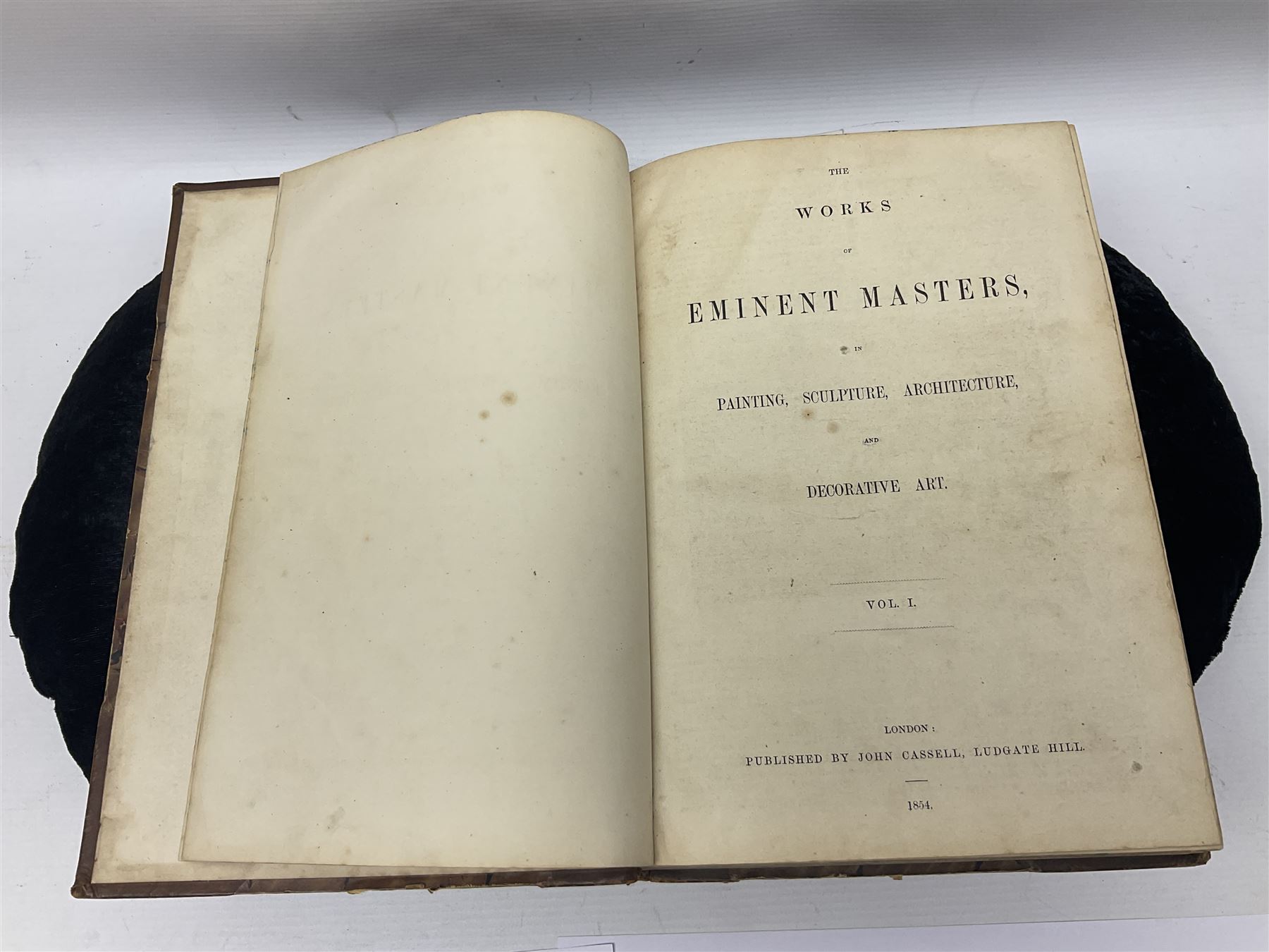 Collection of art reference books, including Works of Eminent Masters, Frank Brangwyn and His Works, Etching and Etchings etc 