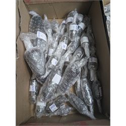 Large collection of Mazda thermionic radio valves/vacuum tubes, including boxed examples and loose bubble wrapped and identified examples