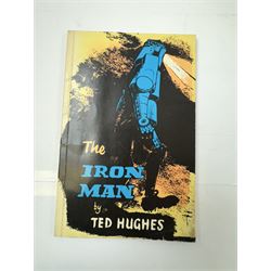 Ted Hughes, The Iron Man, singed with presentation inscription, together with Charles Causley, As I went Down Zig Zag, signed with presentation inscription (2)
