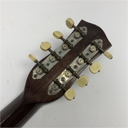  Eight string banjo mandolin (banjolin) L56cm in carrying case  