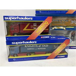 Corgi - thirteen 1:64 scale Superhaulers vehicles comprising 59513, 59548, 59568, 60031, 65804, TY86608, two TY86611, TY86617, TY86618, TY86620, TY86624 and TY86626 (13) 