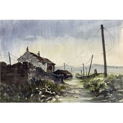 Ashley Jackson (Northern British 1940-): 'Dunford Road', watercolour signed and dated 1979, titled verso 51cm x 73cm 