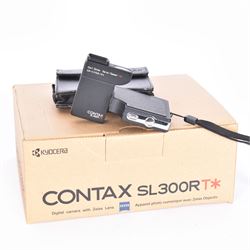 Contax SL300R T* Digital Compact Camera, circa 2004, serial no. DR028018, with charger, boxed 