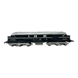 Kit built 0 gauge  D16/1 Class diesel locomotive no. 10000, in LMS black and silver livery