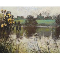 Dennis Booth (Northern British 20th century): 'Castle Howard', pastel signed and titled on mount 40cm x 50cm