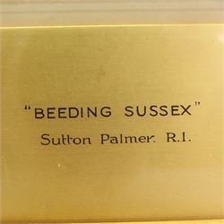 Harold Sutton Palmer (British 1854-1933): 'Beeding - Sussex', watercolour signed, titled on mount 34cm x 52cm; Thomas William Morley (British 1859-1925): 'Chipstead - Kent', watercolour signed, inscribed verso 34cm x 24cm (2)