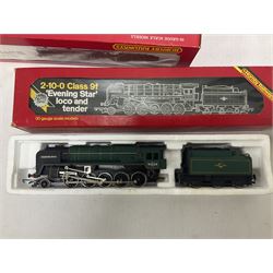 Hornby ‘00’ gauge - LMS Class 4P 2-6-4 Tank locomotive no.2300; Class 9F ‘Evening Star’ 2-10-0 no.92220; LMS Patriot Class 5XP ‘Duke of Sutherland’ 4-6-0 no.5541 (3) 