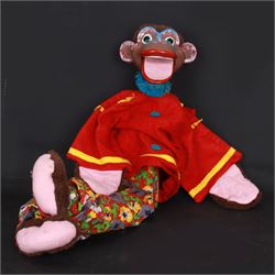 Pelham ventriloquist puppet, Cheeky Monkey, H66cm