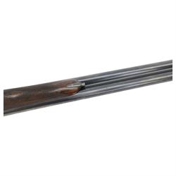 SHOTGUN CERTIFICATE REQUIRED - John Dickson & Son, 12 bore, round-action trigger plate ejector, side by side double barrel shotgun with 71cm (28