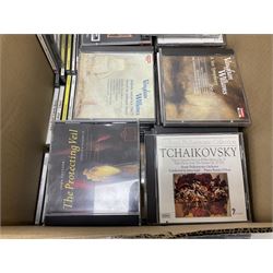 Large collection of CD's mainly classical etc, including Tchaikovsky, John Tavener, Handel and Vaughan Williams etc